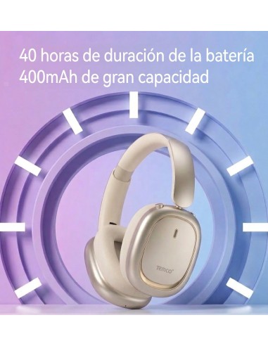 Auriculares inalámbricos TEMCO TSN03-P | 40h batería