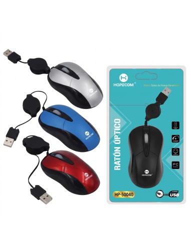 MINI RATON CON CABLE HP-50040 HOPECOM