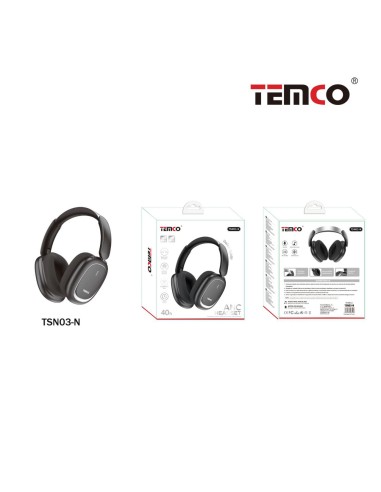 Auriculares inalámbricos TEMCO TSN03-N | 40h batería