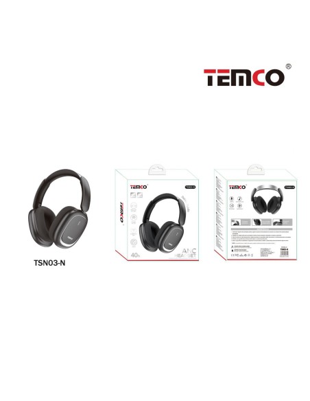Auriculares inalámbricos TEMCO TSN03-N | 40h batería