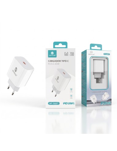 CARGADOR TIPO C PD 20W HP-20251 HOPECOM