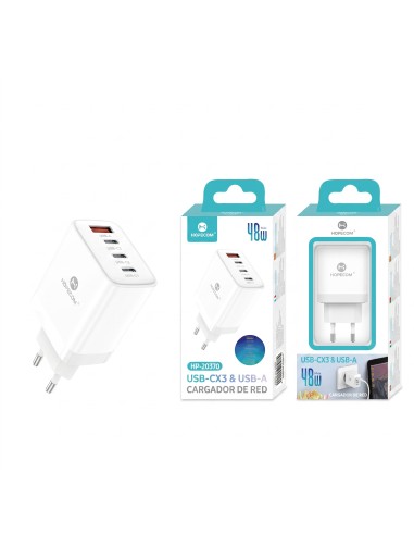 CARGADOR C*3+A 48W HP-20370 HOPECOM