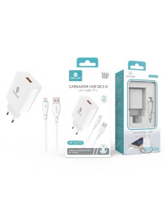 CARGADOR C/C IPHONE 18W HP-20173 HOPECOM