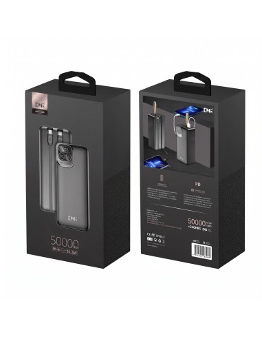 BATERIA EXTERNA 50000MAH 22.5W KPG-501