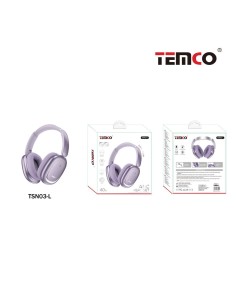 Cascos inalámbricos TEMCO TSN03-L | 40h batería, Bluetooth 6.0 2