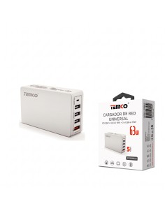 CARGADOR 5PORTS 63W XPQ6306-B *OFERTA*