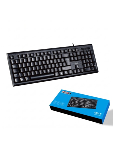 TECLADO CON CABLE KA02-N  TEMCO